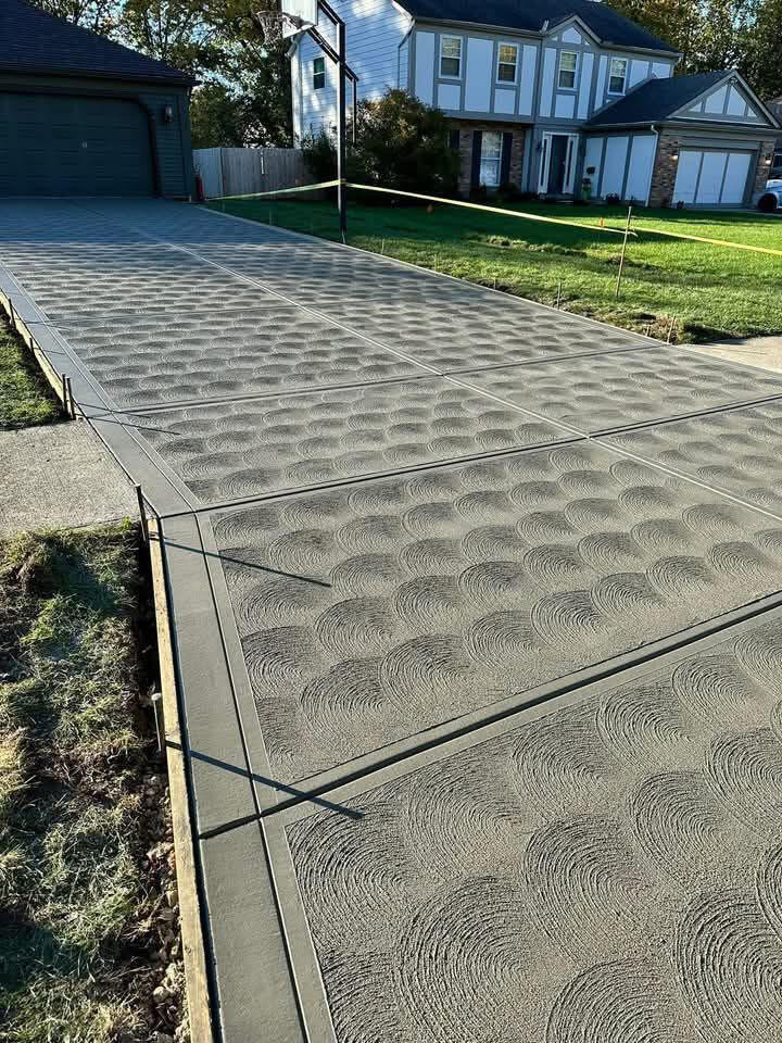 Concrete driveway Concrete driveway