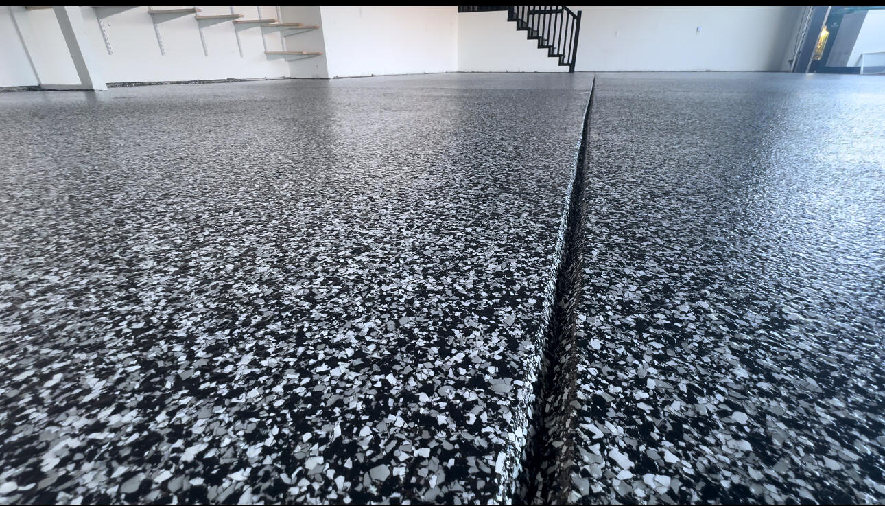 Flake floor