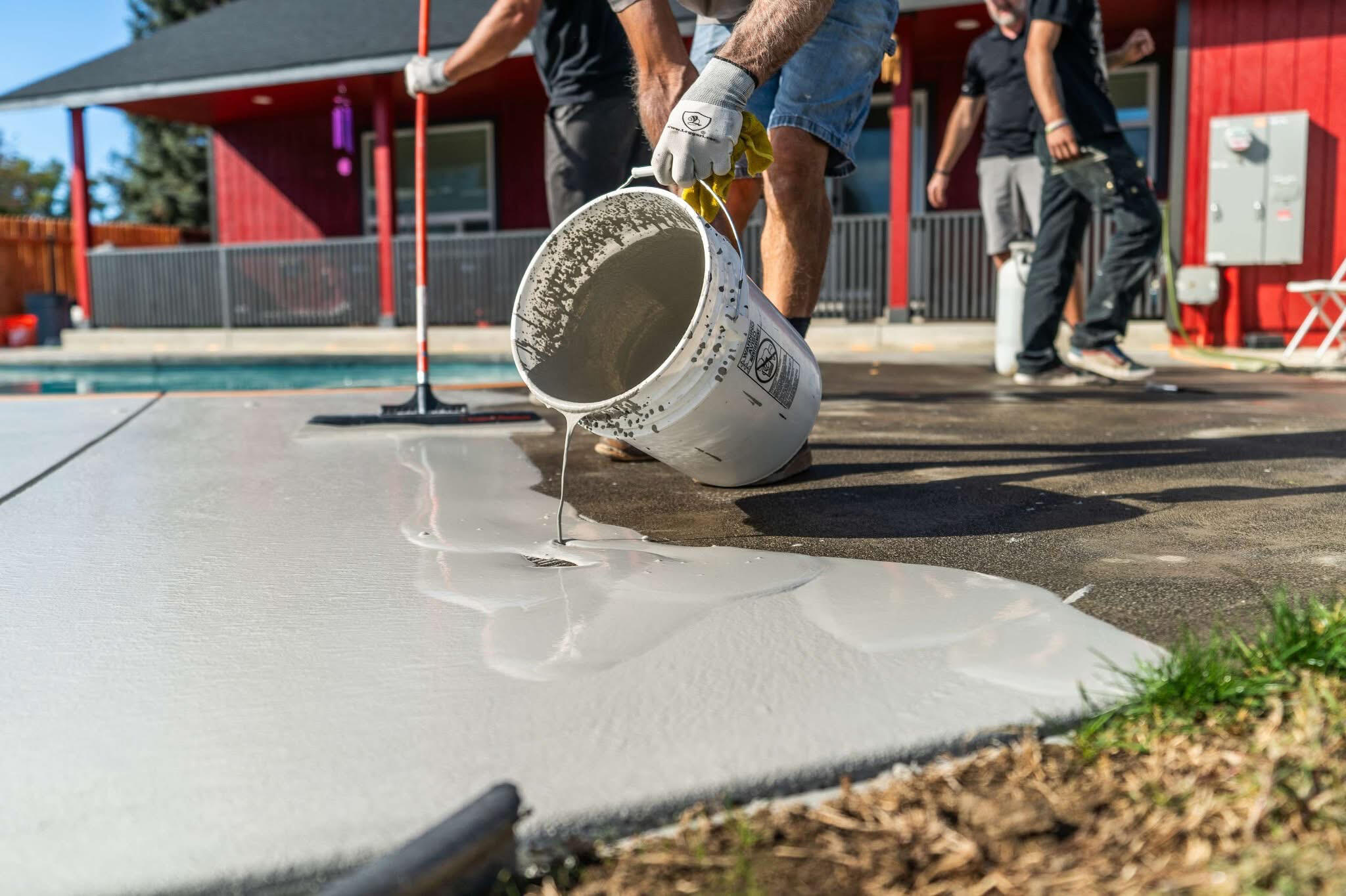 Concrete resurface